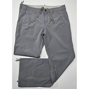 REI Sahara Gray Convertible Hiking Pants Women's 8 Petite Stretch Lightweight